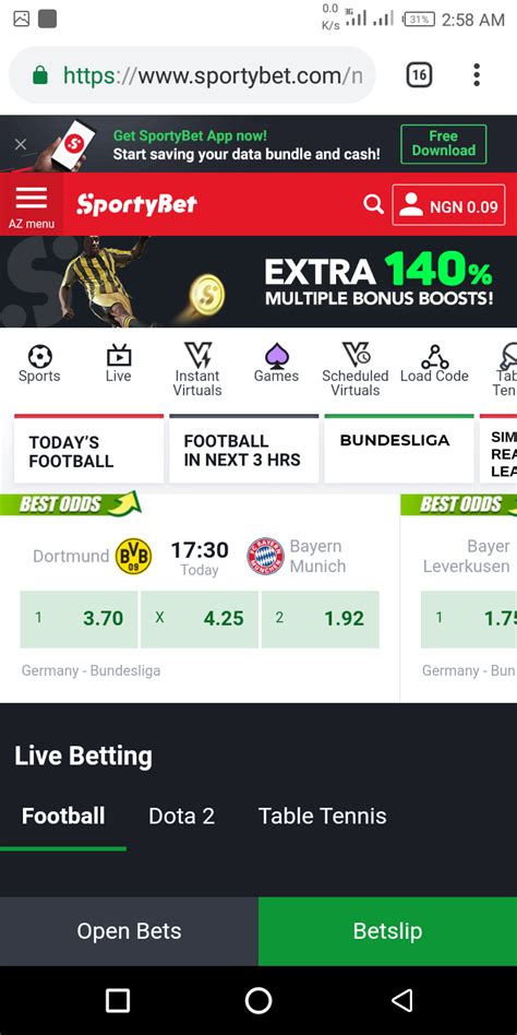 sportybet code for deposit